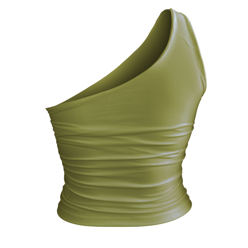 Tank Top 1 hand Olive green