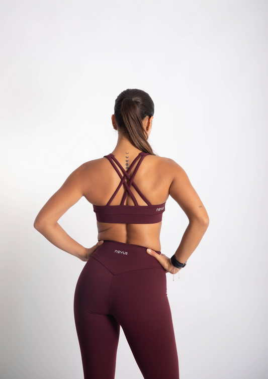 Set Omni Borgoña (Legging)