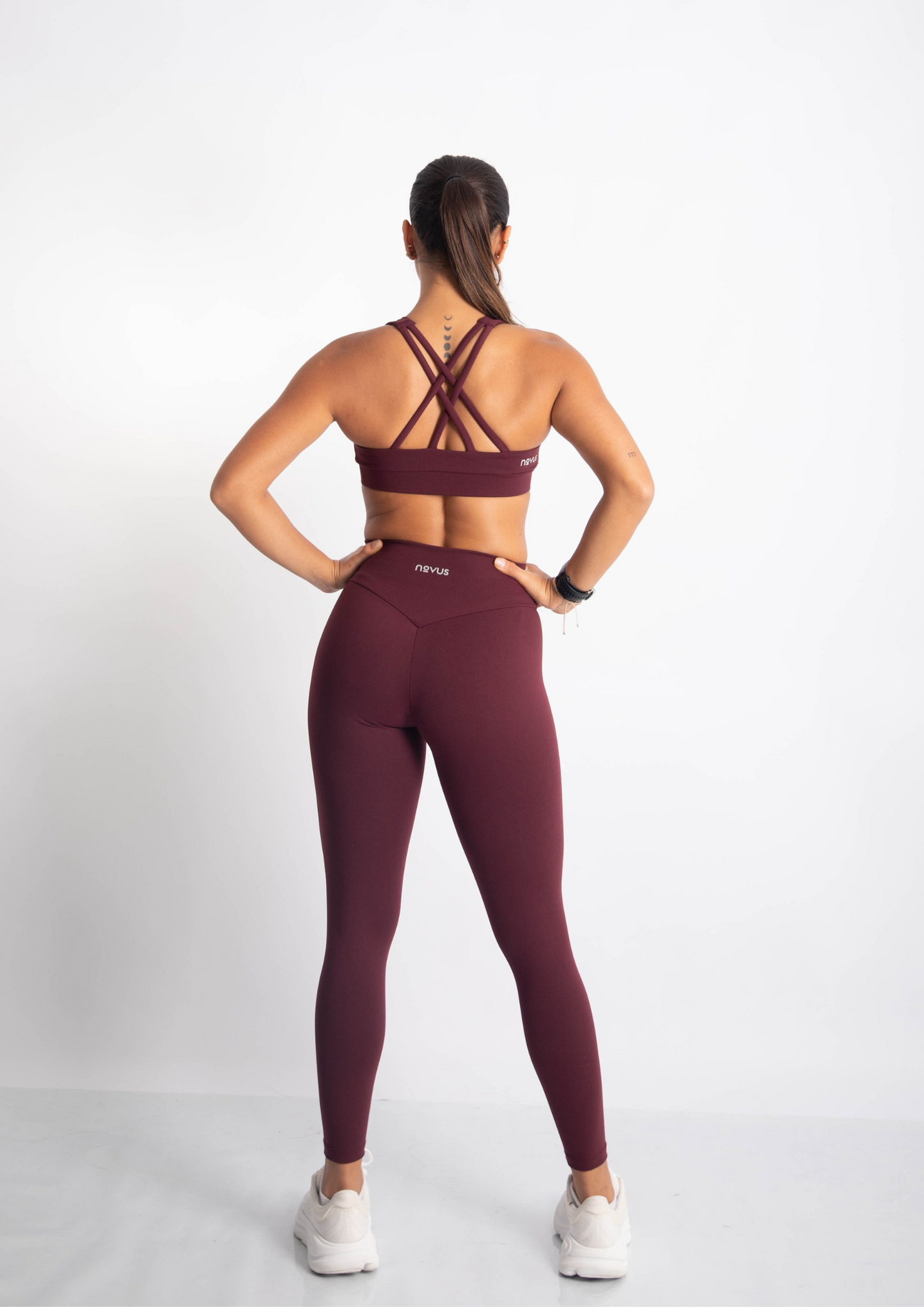 Set Omni Borgoña (Legging)