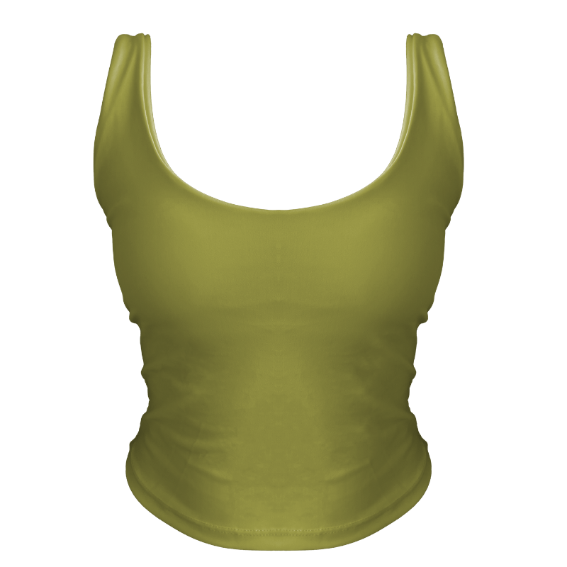 Tank Basic Olive green